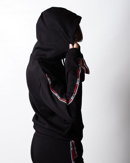 Felpa GCDS con cappuccio "Logo Tape Scouba" donna