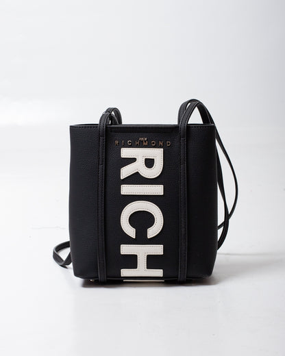 Borsa John Richmond "Shoulder Bag" con patch donna