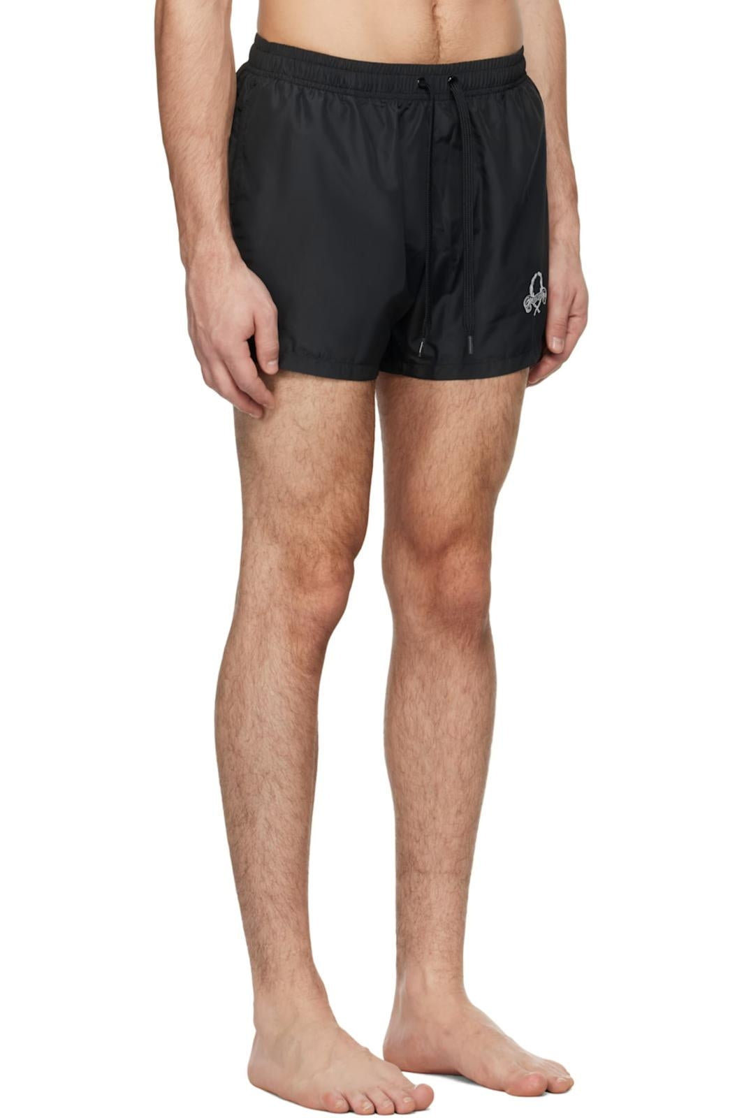 Boxer mare Moschino "Laurel Crown" stampato uomo