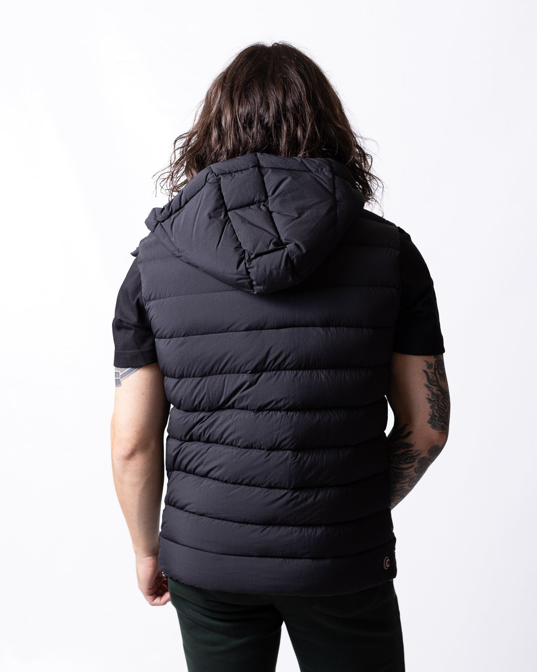 Gilet Colmar opaco con cappuccio staccabile uomo