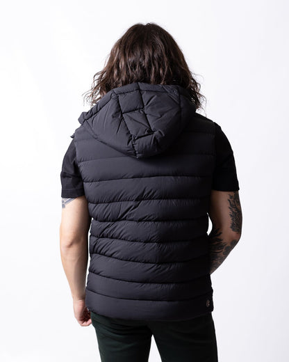 Gilet Colmar opaco con cappuccio staccabile uomo