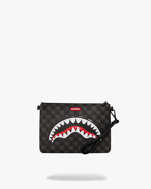 Pochette Sprayground nero SIP BALLOON BLACK CROSSBODY POUCHETTE clutch con tracolla