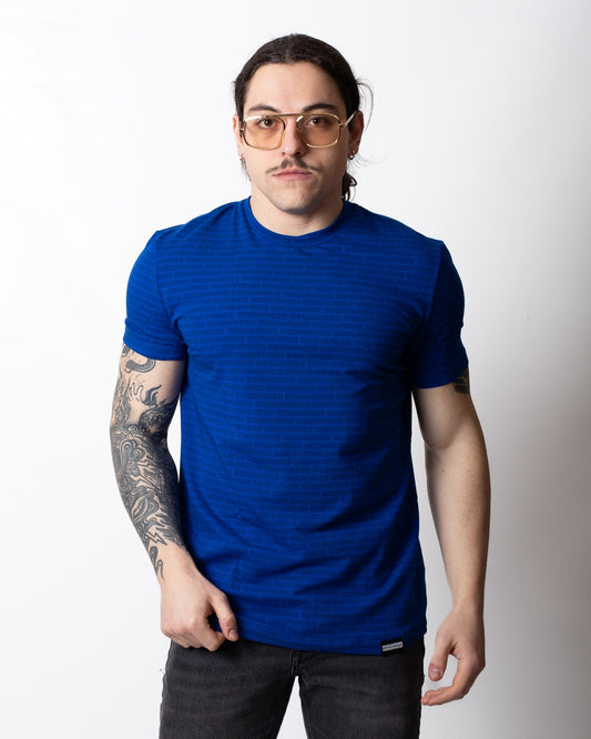 T-Shirt Dsquared2 con logo all-over uomo