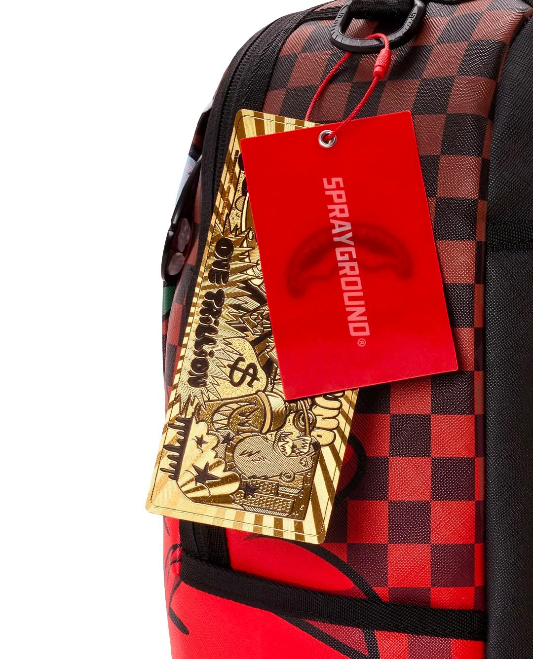 Zaino Sprayground marrone MONEY BOY CHILLIN ON BIG ANGRY BIRD BACKPACK