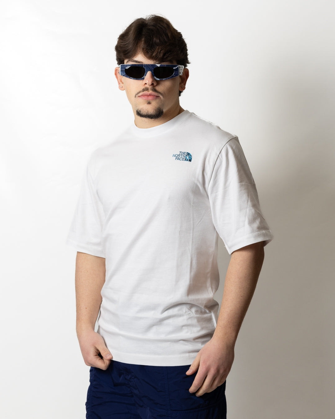 T-Shirt The North Face stampa logo box uomo