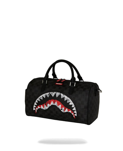 Borsa Sprayground nero "SCRIBBLE SHARK MINI DUFFLE"