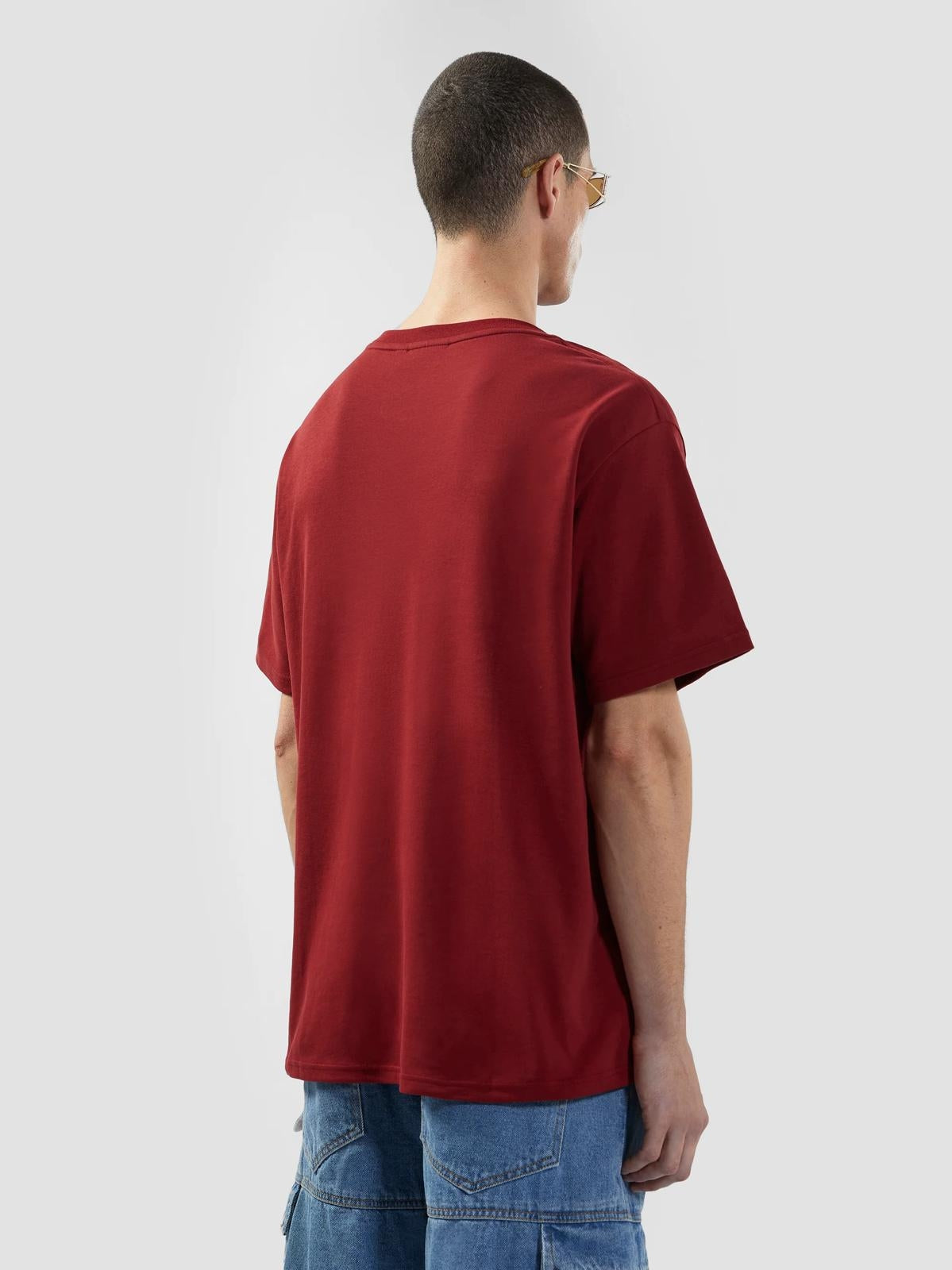 T-Shirt GCDS loose con ricamo uomo
