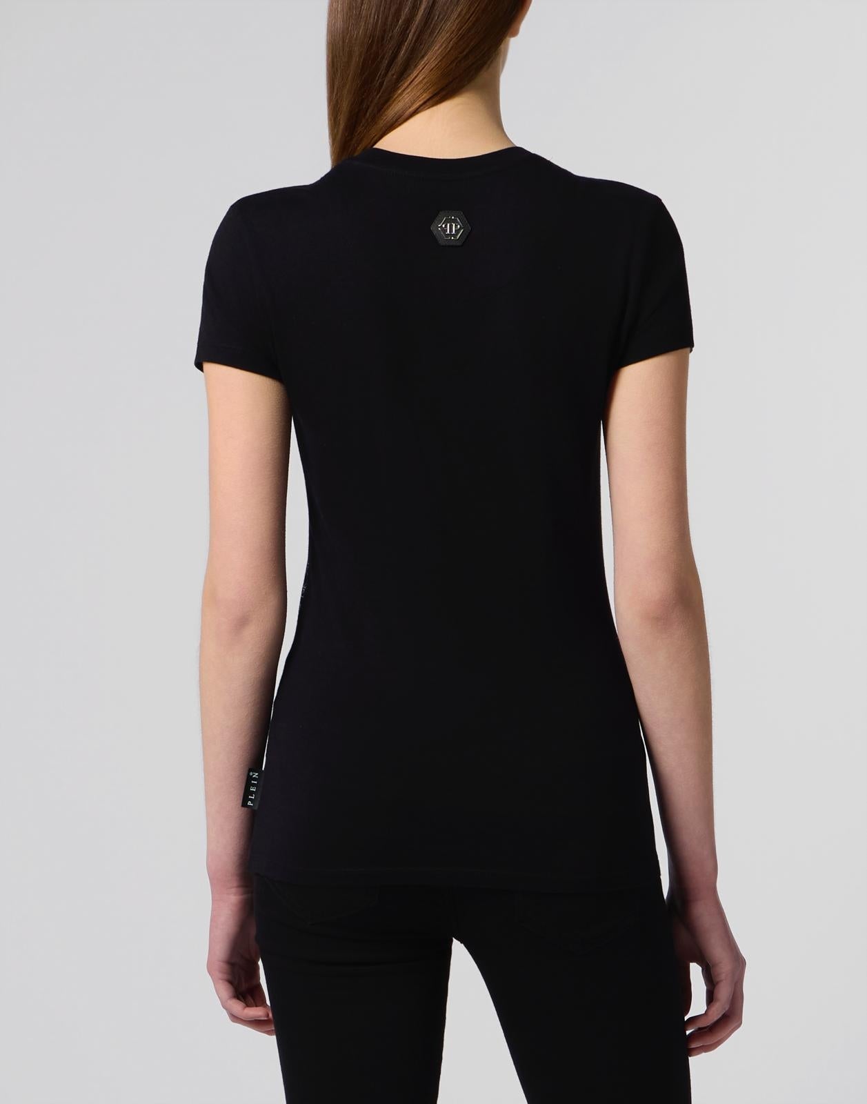 T-Shirt Philipp Plein "Teddy Bear Strass" donna