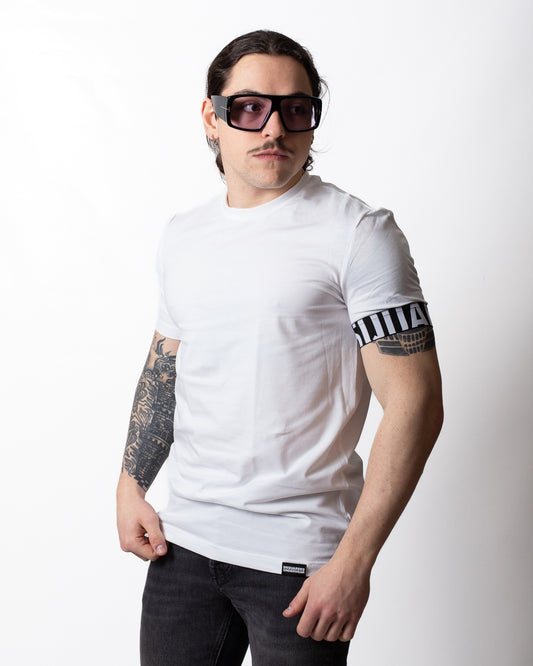 T-Shirt Dsquared2 con fascia logata uomo