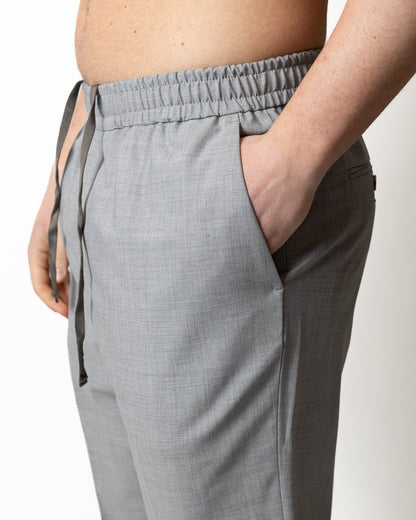 Pantalone Liu Jo jogger in misto lana uomo
