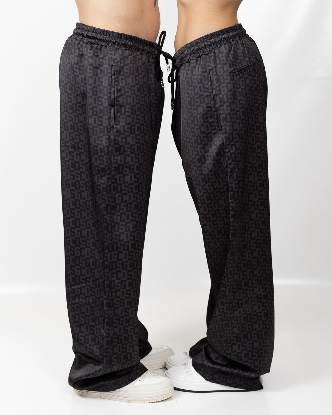 Pantalone GCDS in nylon "Monogram Logo"