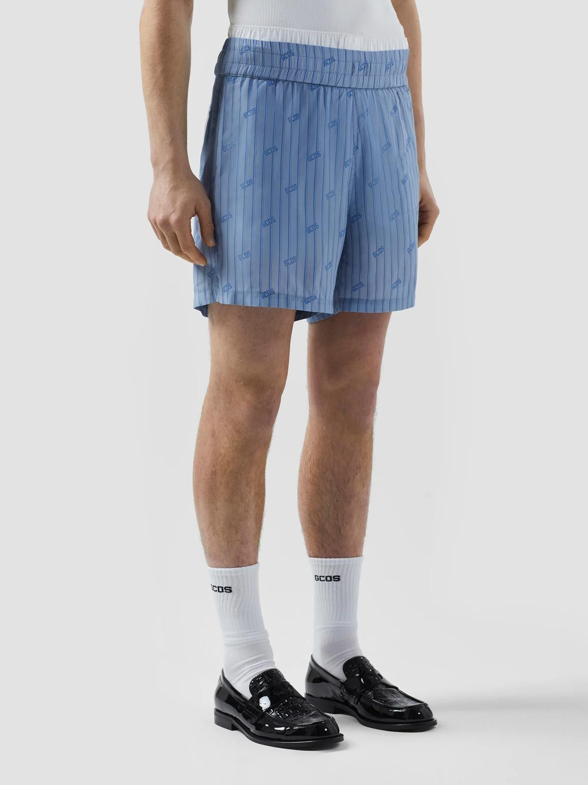 Short GCDS "Logo Stripes" uomo