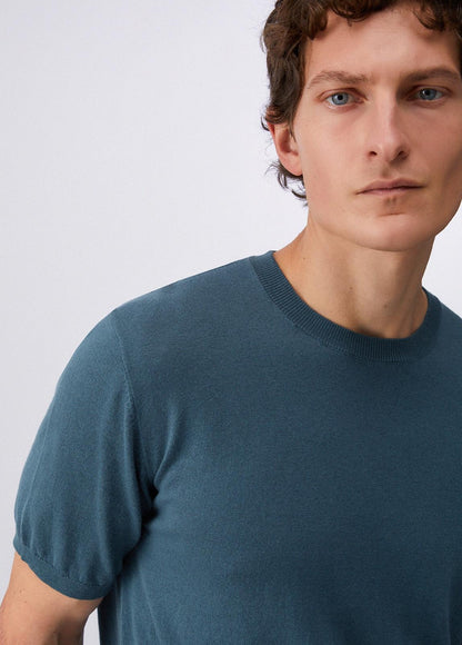 T-Shirt Liu Jo in maglia misto seta uomo