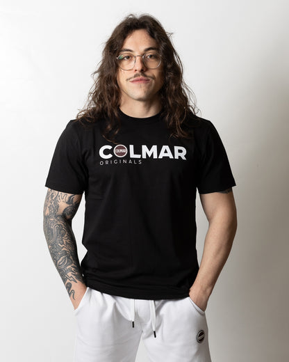 T-Shirt Colmar regular con stampa logata uomo