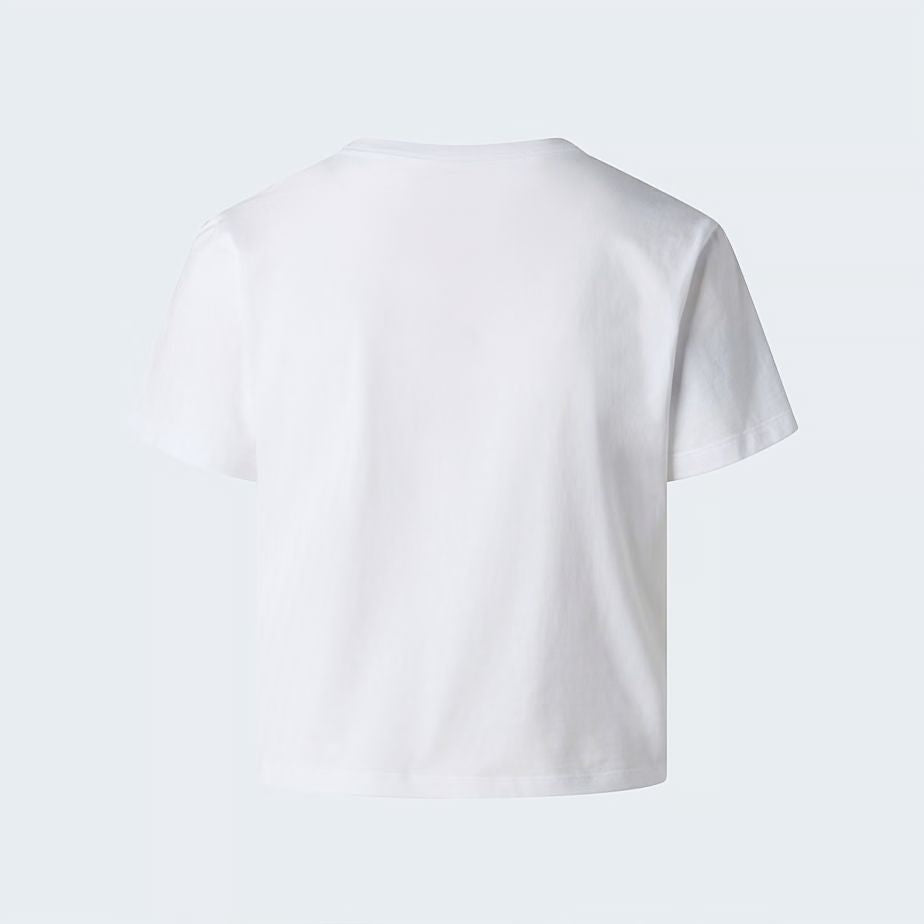 T-Shirt The North Face cropped regular con ricamo donna