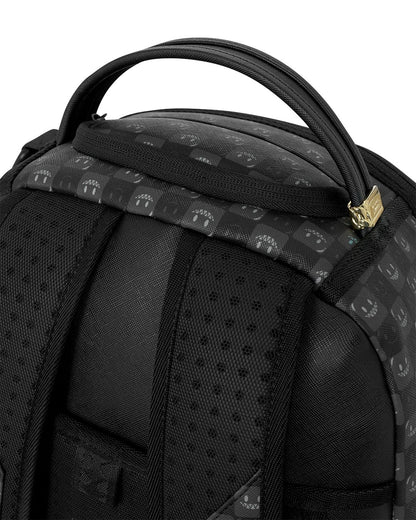 Zaino Sprayground nero SHARKS IN PARIS WTF BUBBLY BLACK CHECK BACKPACK