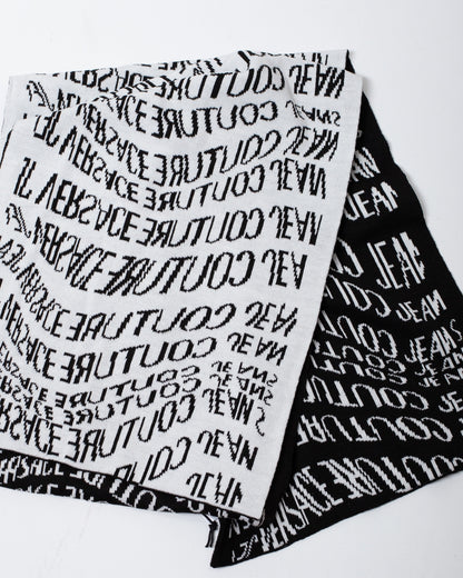 Sciarpa Versace Jeans Couture con logo all-over