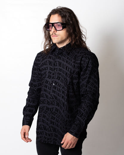 Camicia Versace Jeans Couture "Logomania" uomo