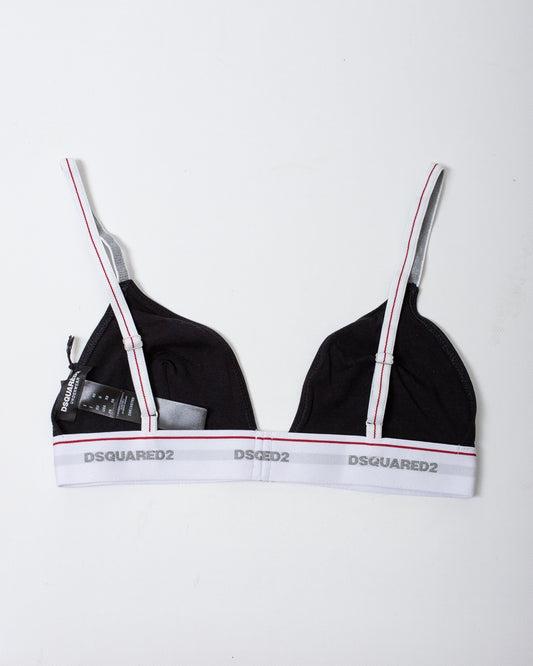 Triangolo intimo Dsquared2 con fascia elastica logata donna