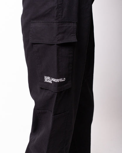 Pantalone Karl Lagerfeld Jeans cargo con coulisse donna