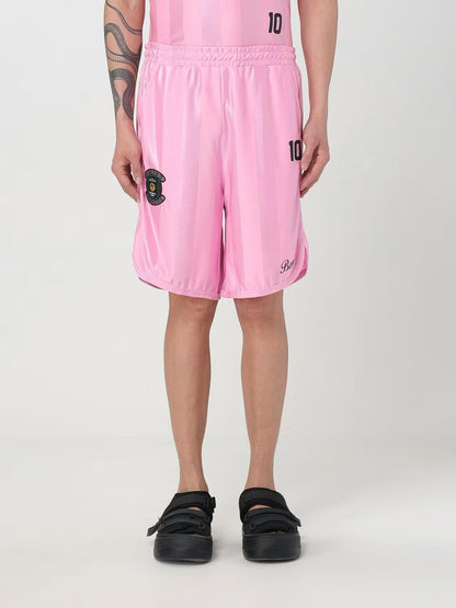 Shorts Barrow in triacetato con logo football team jersey unisex