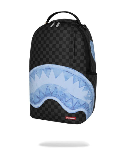 Zaino Sprayground nero SHARKS ON ICEBERG BACKPACK