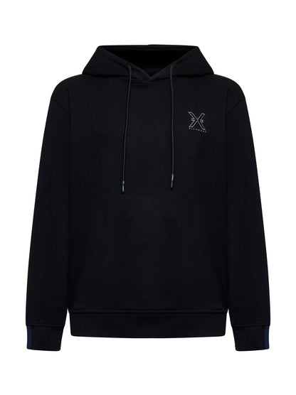 Felpa Richmond X classic con cappuccio e ricamo uomo