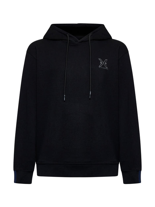 Felpa Richmond X classic con cappuccio e ricamo uomo