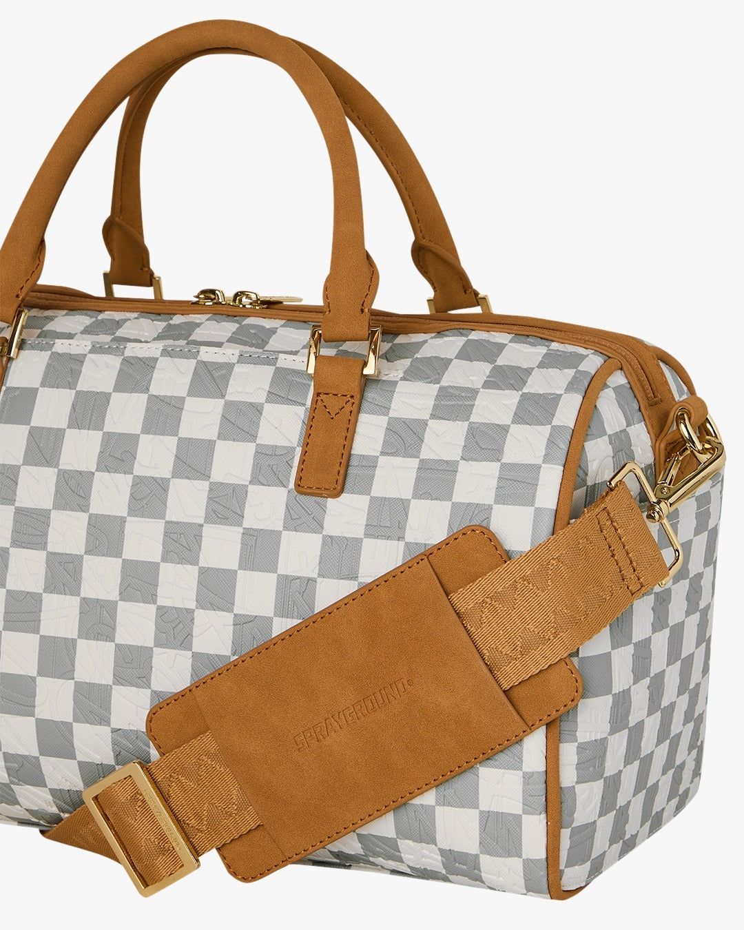 Borsa Sprayground bianco 3AM CREAM DLXSV MINI DUFFLE