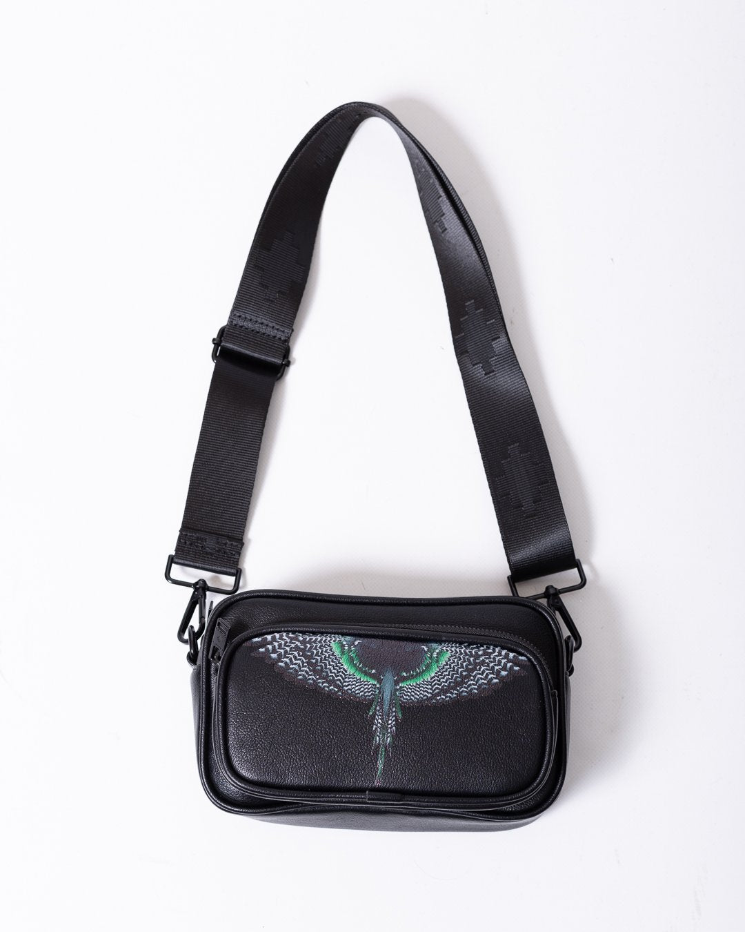 Tracolla Marcelo Burlon in ecopelle "Icon Wings "