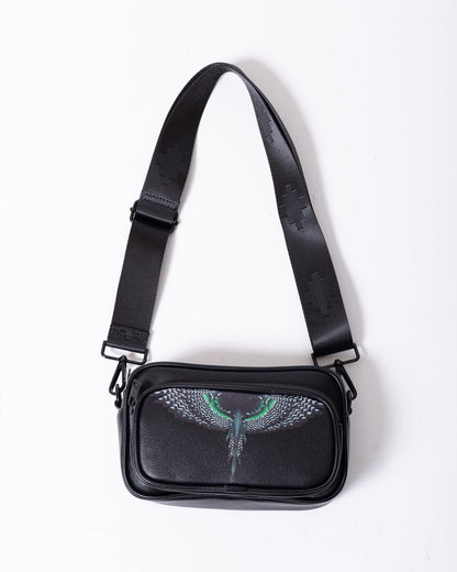 Tracolla Marcelo Burlon in ecopelle "Icon Wings "