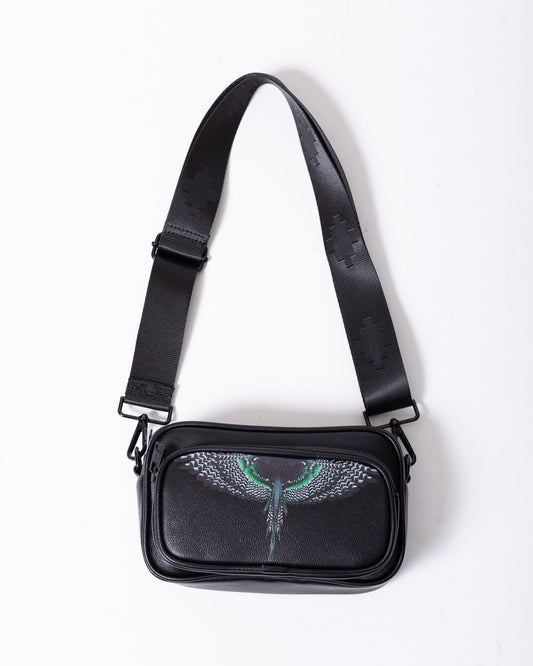 Tracolla Marcelo Burlon in ecopelle "Icon Wings "