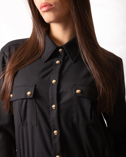 Tuta jumpsuit Nenette in misto lana donna