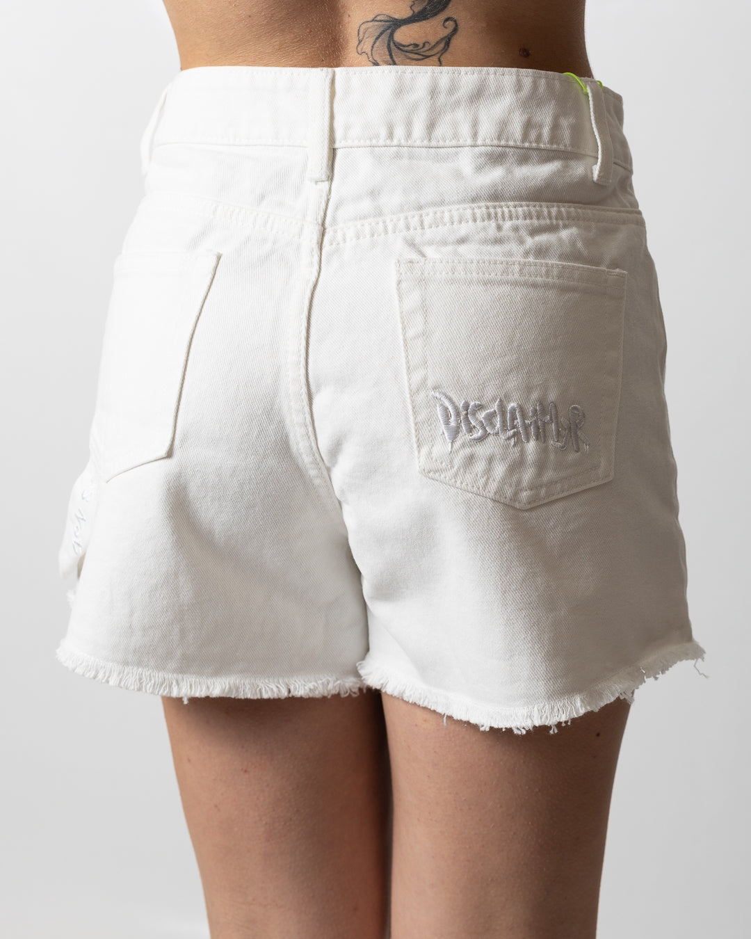 Short Disclaimer in denim donna