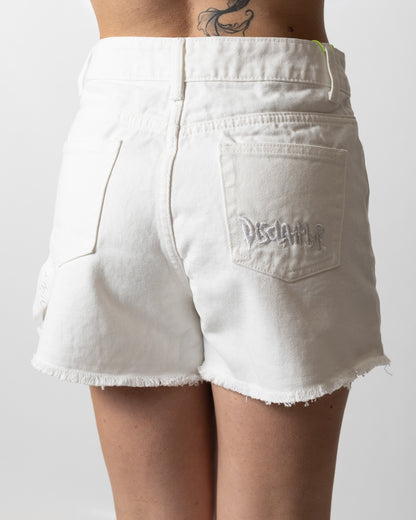 Short Disclaimer in denim donna