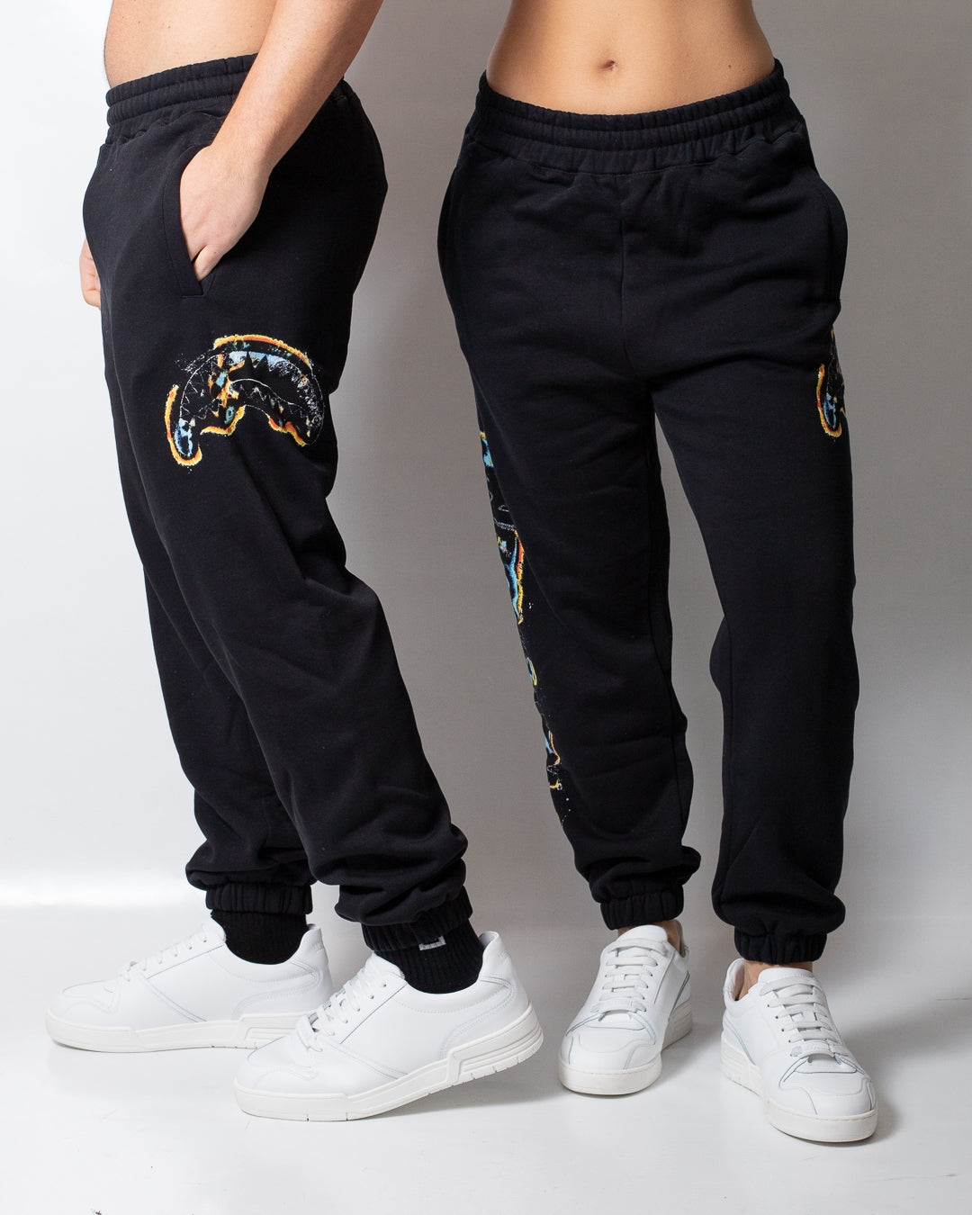 Pantalone Sprayground in felpa "Oxidized Shark"