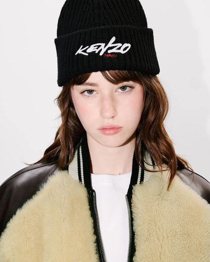 Giubbotto Kenzo Paris "Futura Sherling" in vera pelle