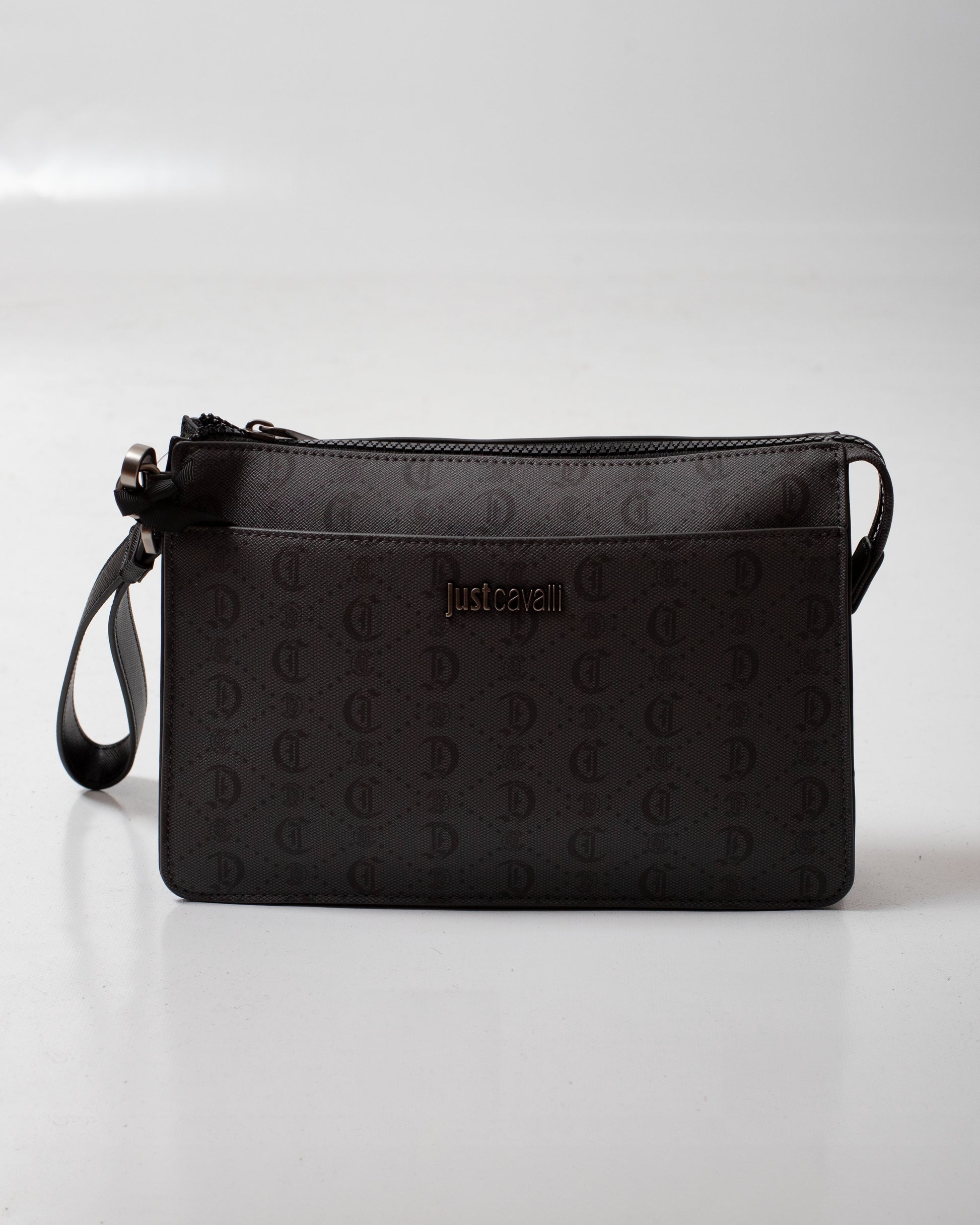 Pochette Just Cavalli "Gothic Print" in ecopelle