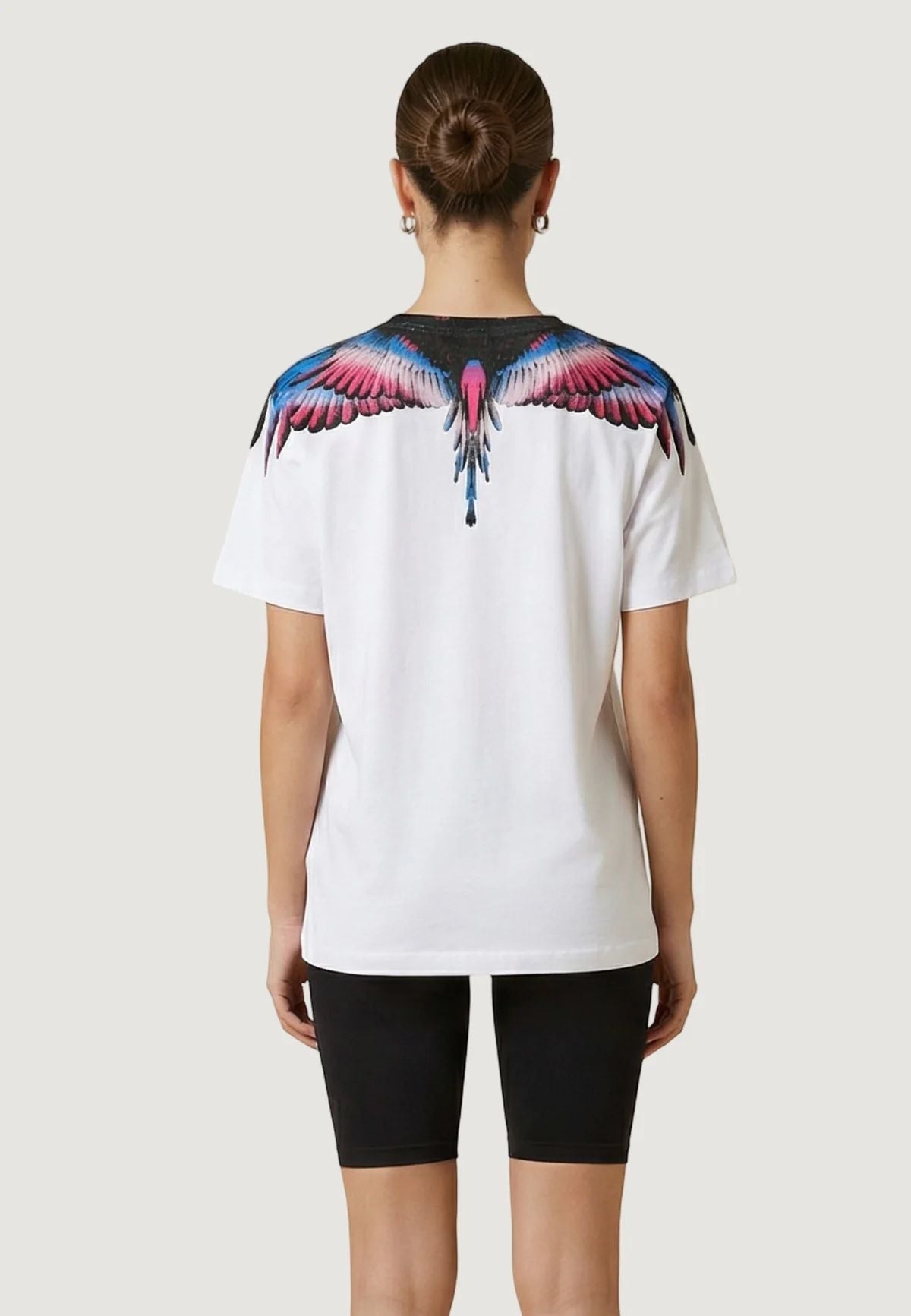T-Shirt Marcelo Burlon "Icon Wings Multicolor" donna