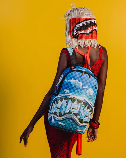 Zaino Sprayground blu SHARK ISLAND BACKPACK