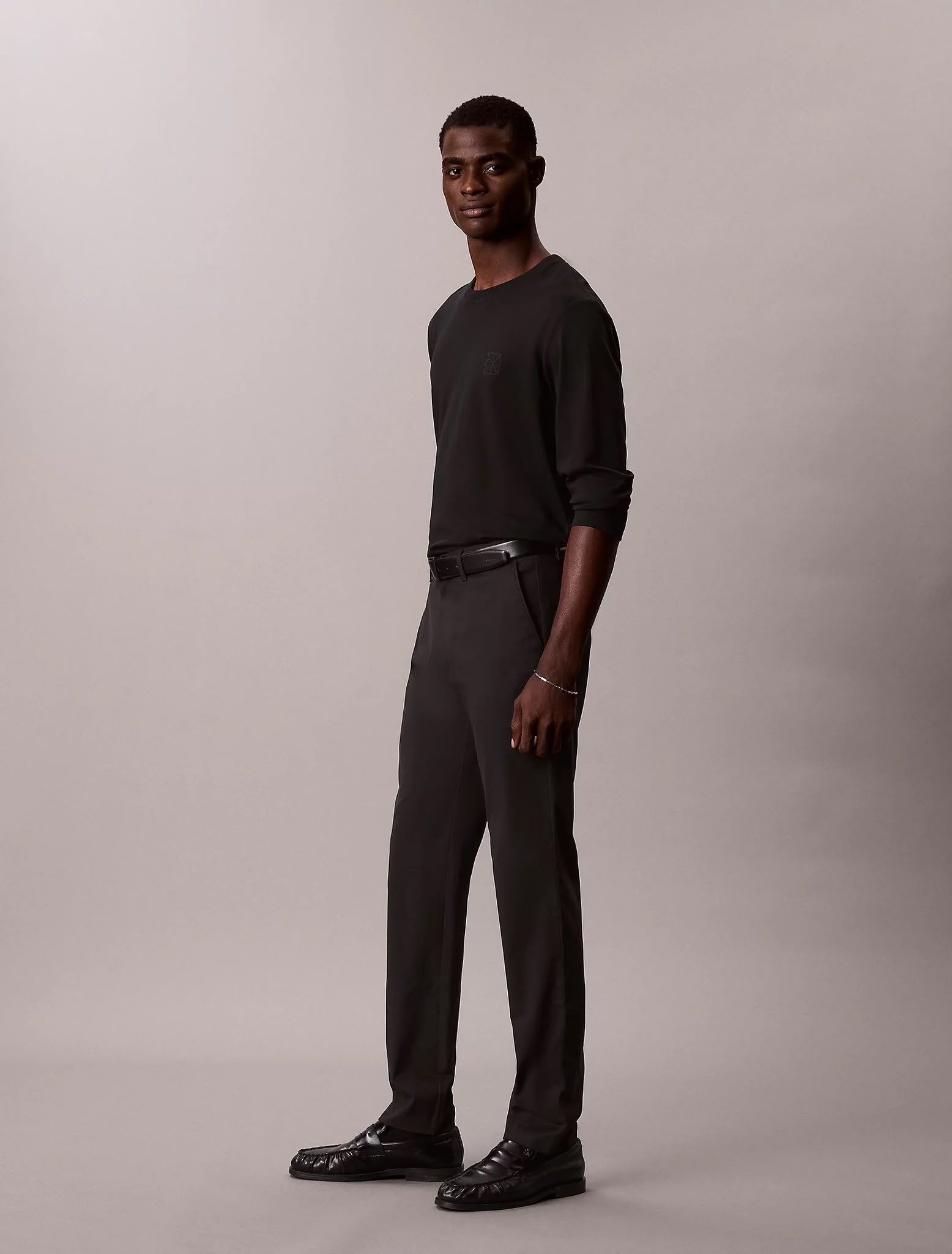 Pantalone Calvin Klein "Slim Sateen Chino" uomo