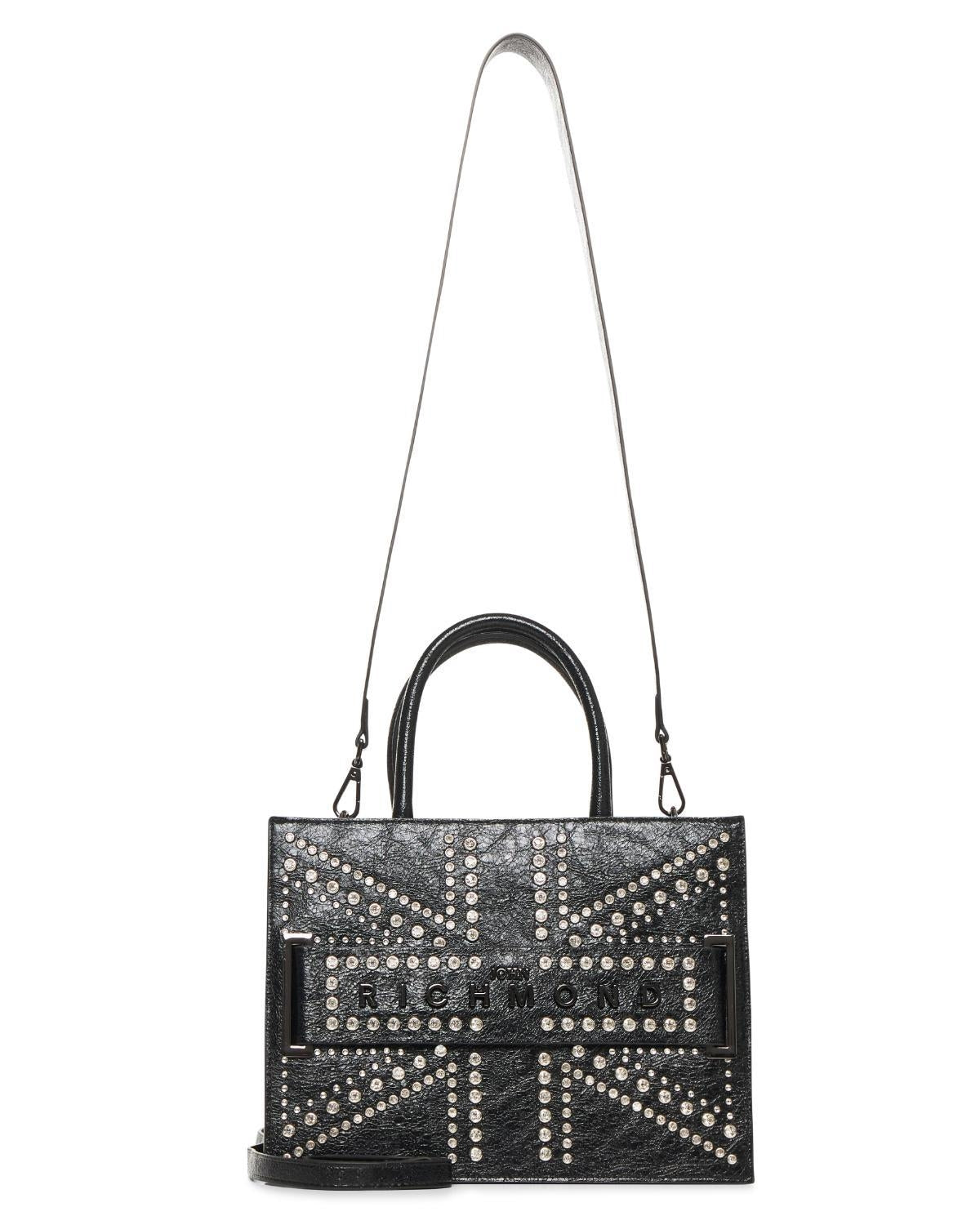 Borsa John Richmond con gioielli e placca logata donna