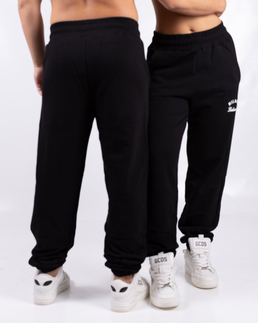 Pantalone GCDS in felpa "Band Logo Back"