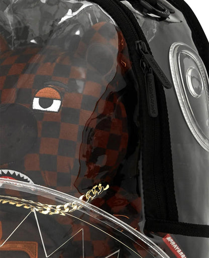Zaino Sprayground trasparente Clear bear dlx backpack