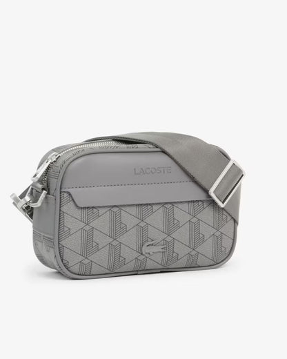 Tracolla Lacoste piccola "The Blend Monogram" con logo in metallo