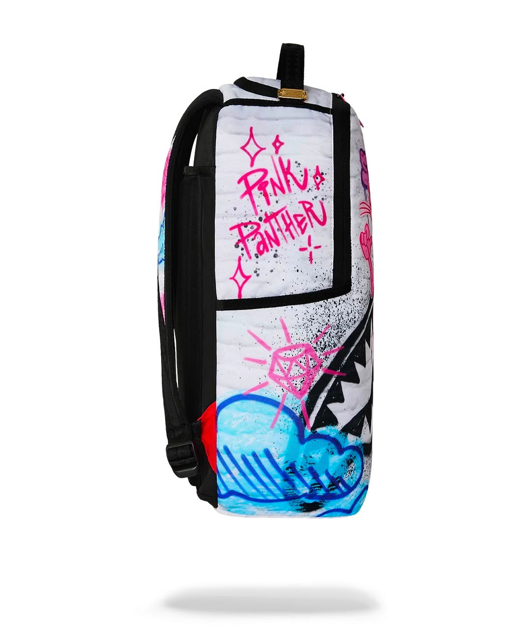 Zaino Sprayground bianco PINK PANTHER GRAFF BACKPACK 