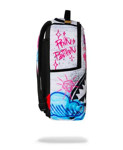 Zaino Sprayground bianco PINK PANTHER GRAFF BACKPACK 
