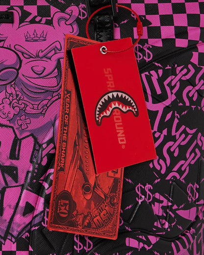 Borsa Sprayground rosa "ORGANZA SHARK TOTE"