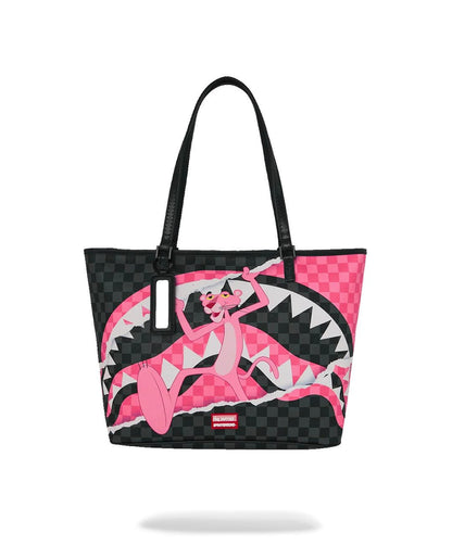 Borsa Sprayground nero PINK PANTHER ON THE RUN TOTE