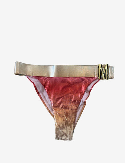 Slip mare Moschino "Shiny Rainbow" donna